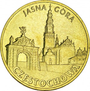 2 злотых 2009 Польша Ченстохова - Ясная Гора (Czestochowa - Jasna Gora) серия "Исторические места"