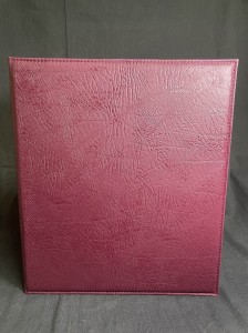 Альбом Стандарт без листов, размер GRANDE, СОМС, искусственная кожа (бордовый)