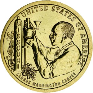1 доллар 2024 США, Инновации, Миссури, ботаник Джордж Вашингтон, двор D