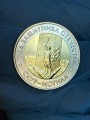 50 рублей 2025 ММД Год защитника Отечества, музей Саур-Могила, биметалл, отличное состояние
