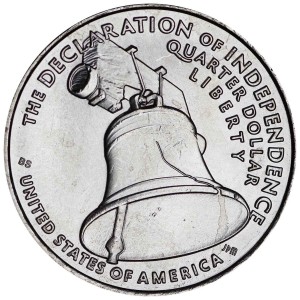 25 центов 2026 США, 250 лет независимости, Декларация о независимости, двор P