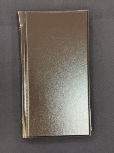 Альбом для банкнот, 20 листов, ячейка 110х190 мм (коричневый), СОМС