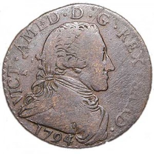 5 сольдо 1794 Сардиния